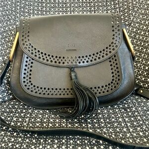 Chloe Hudson Black Leather Bag